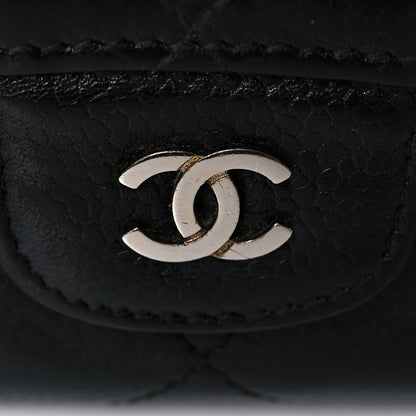 Chanel Caviar Quilted Large Flap Wallet Black 36 of 36