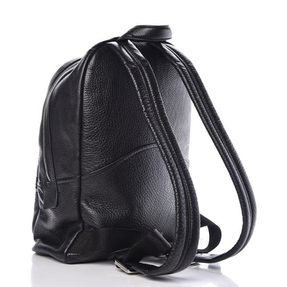Marc Jacobs Pebbled Calfskin Biker Backpack Black 3 of 10
