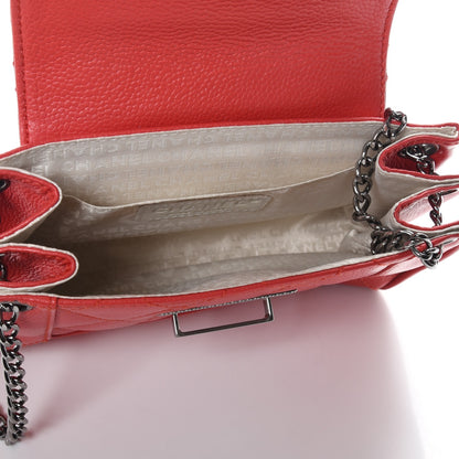 Chanel Caviar Small Accordion Flap Red 5 of 7