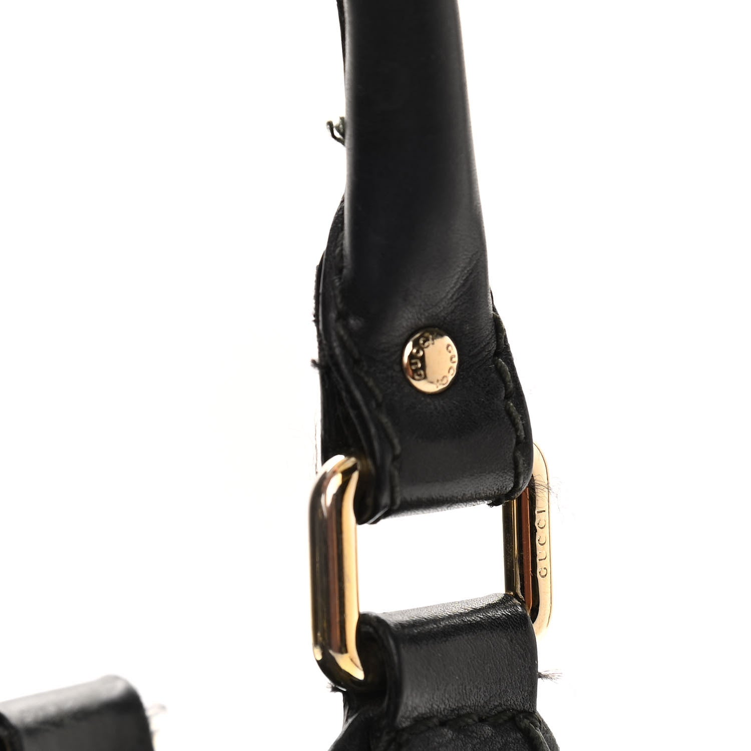Gucci Monogram Medium Sukey Tote Black 12 of 14