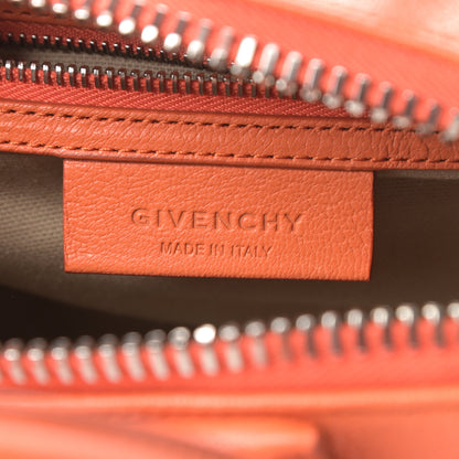 Givenchy Sugar Goatskin Mini Antigona Orange 6 of 12