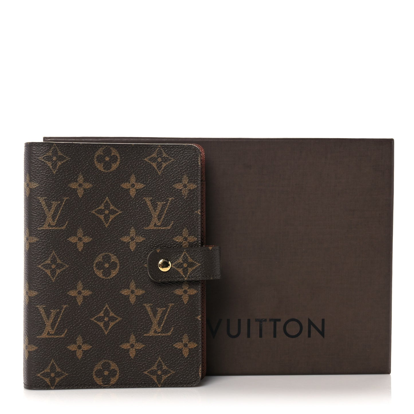 Monogram Medium Ring Agenda Cover