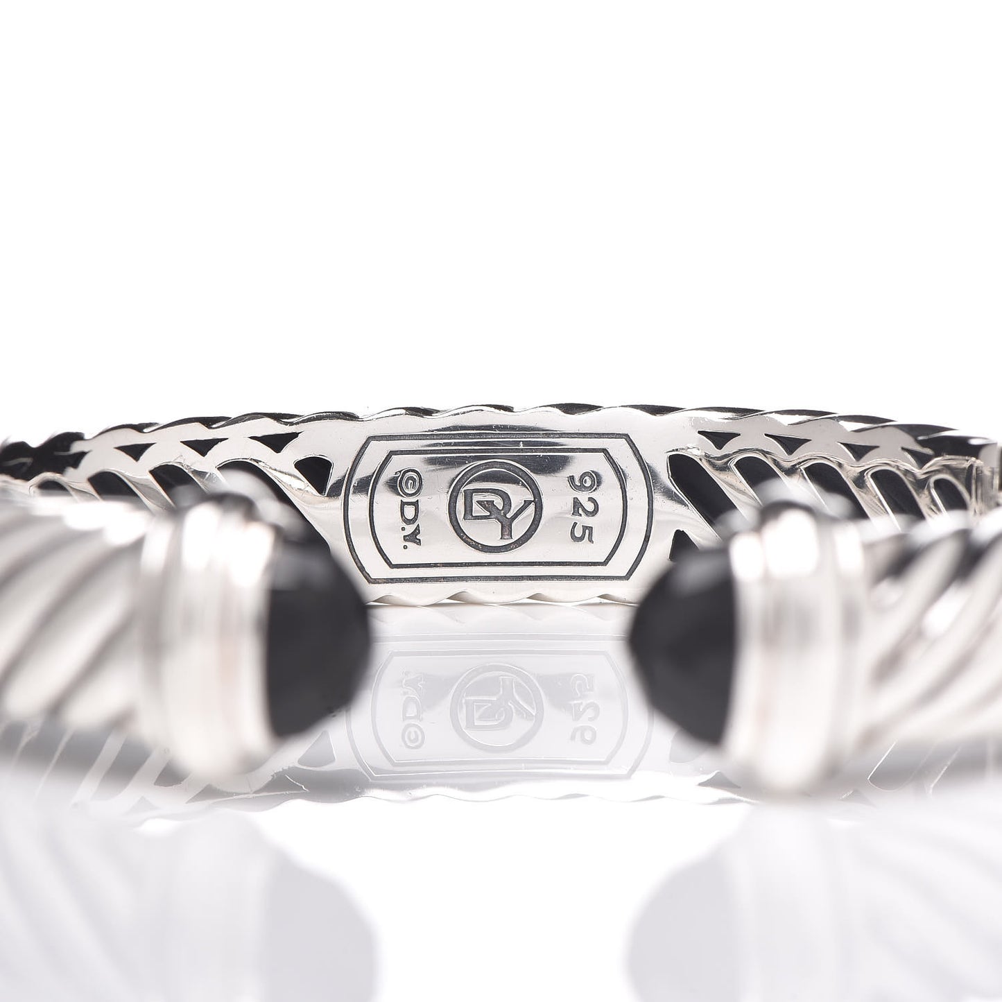 Sterling Silver Black Onyx 10mm Waverly Bracelet