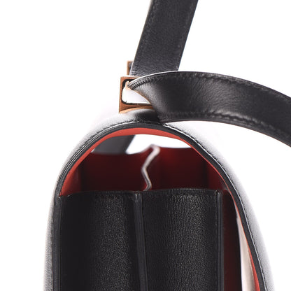 Hermes Swift Horseshoe Constance 24 Black Rose Jaipur 17 of 44