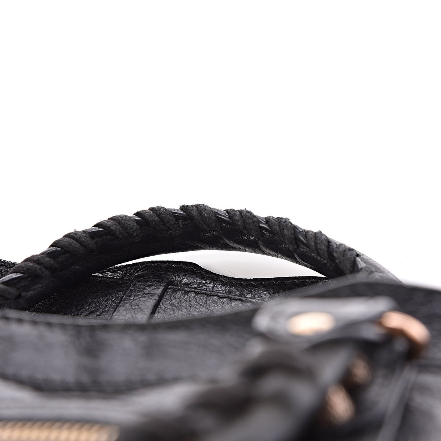 Agneau Giant 12 Rose Gold Hardware City Black