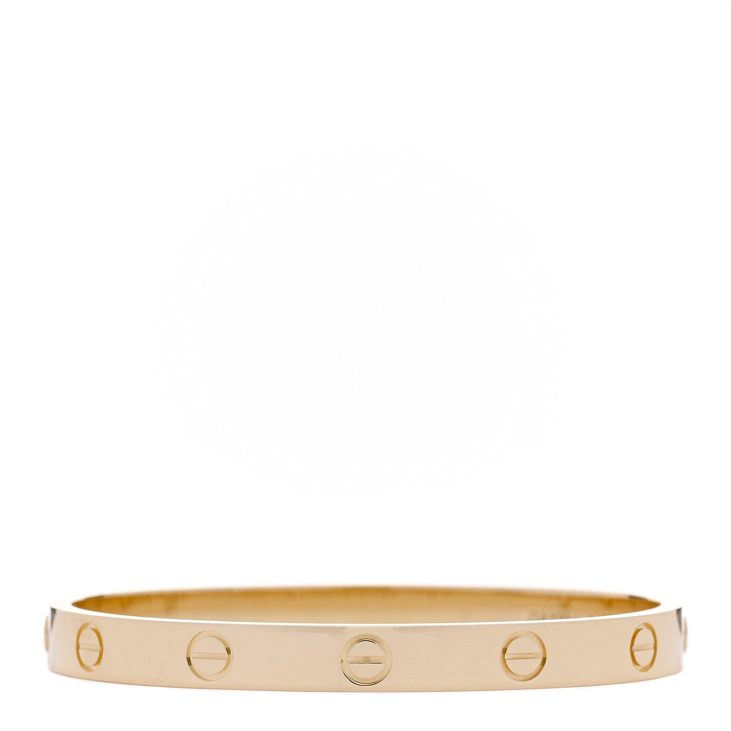 Cartier 18K Yellow Gold Love Bracelet 16 2 of 9