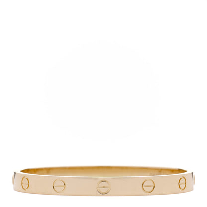 Cartier 18K Yellow Gold Love Bracelet 16 2 of 9