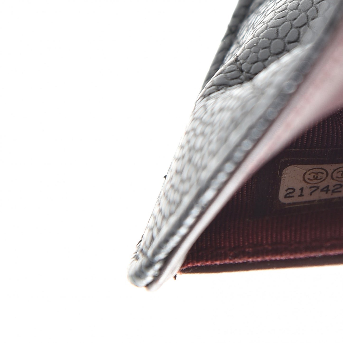 Caviar Quilted CC French Wallet Black