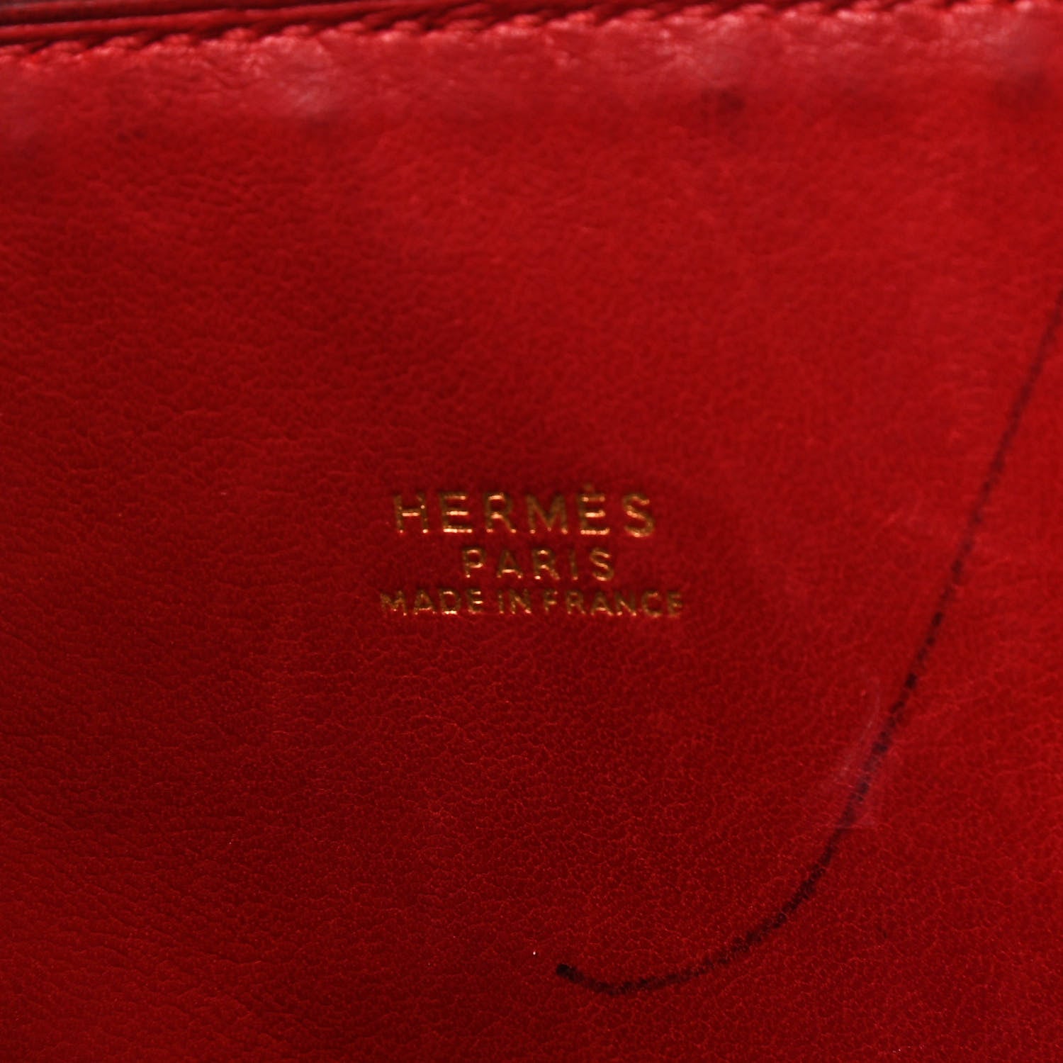 Hermes Buffle Bolide 35 Rouge Vif 6 of 19