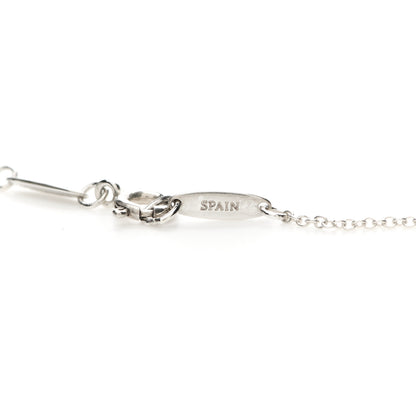 Tiffany Sterling Silver 18K Rose Gold Elsa Peretti Extra Mini Double Open Heart Pendant Necklace 5 of 8