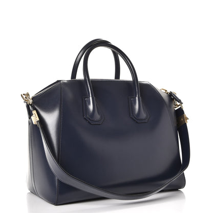 Givenchy Smooth Calfskin Medium Antigona Navy 3 of 11