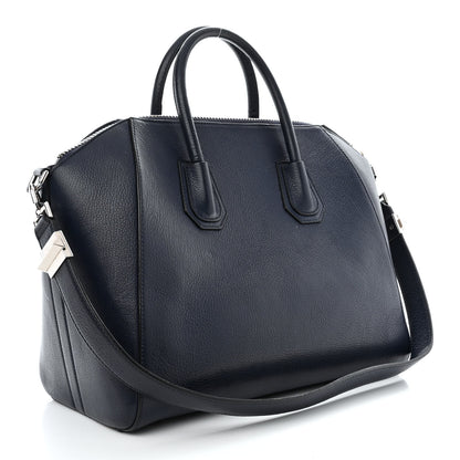Givenchy Sugar Goatskin Medium Antigona Navy 3 of 14