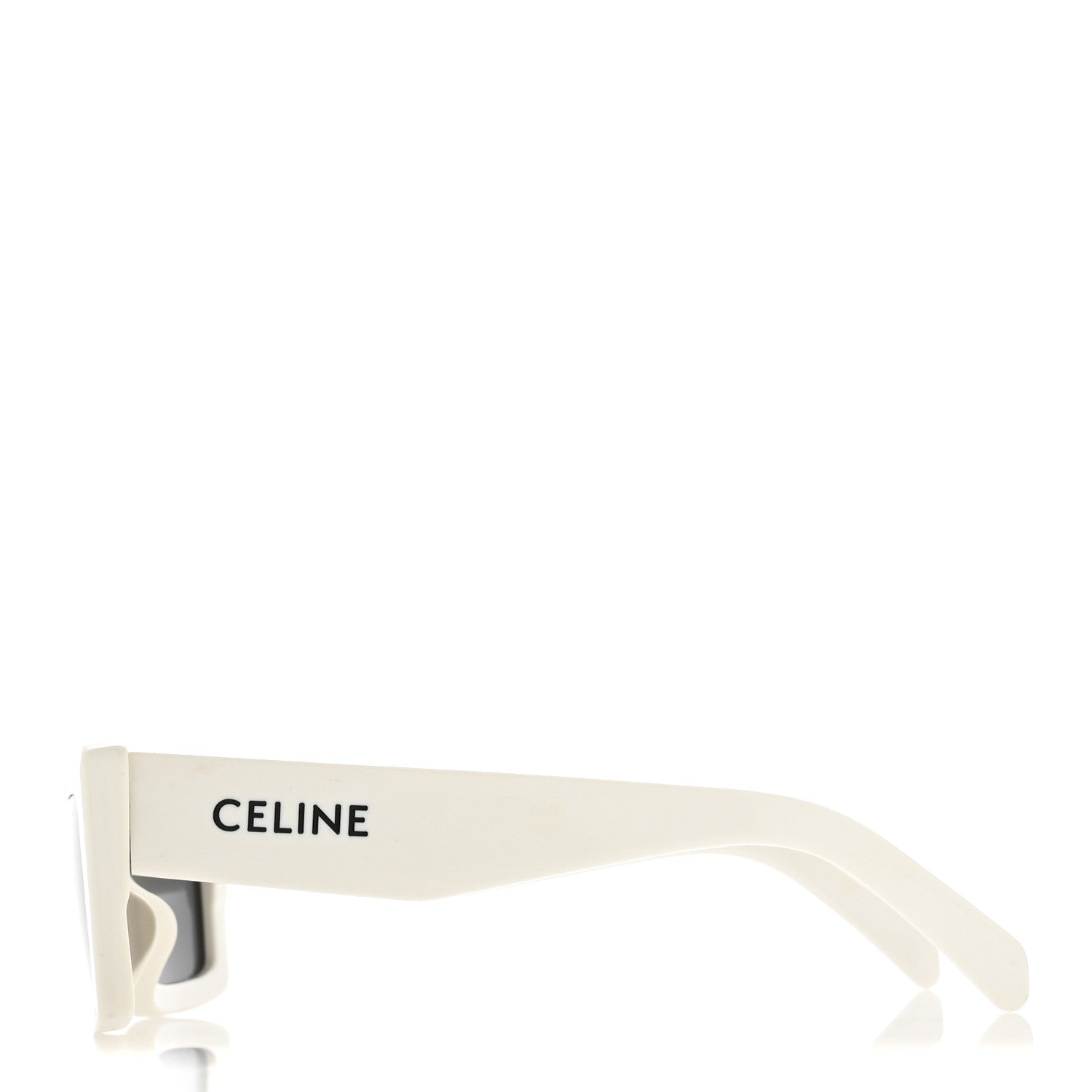Celine Acetate Monochroms Square Sunglasses CL40214U White 3 of 8
