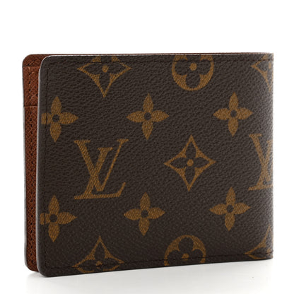 Louis Vuitton Monogram Mens Porte-Billets 3 Card Billfold Wallet 3 of 6