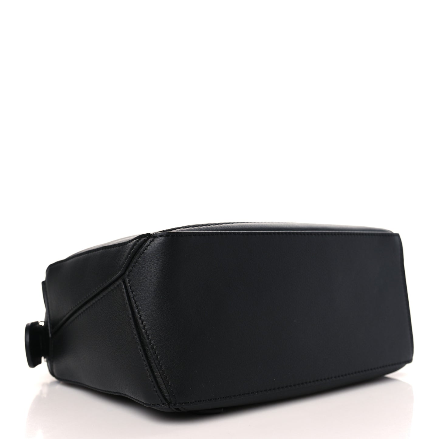 Calfskin Small Puzzle Bag Black