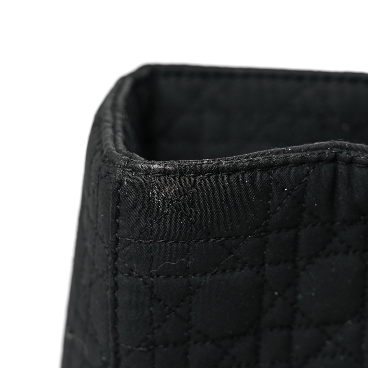 Nylon Cannage Large Lady Dior Black