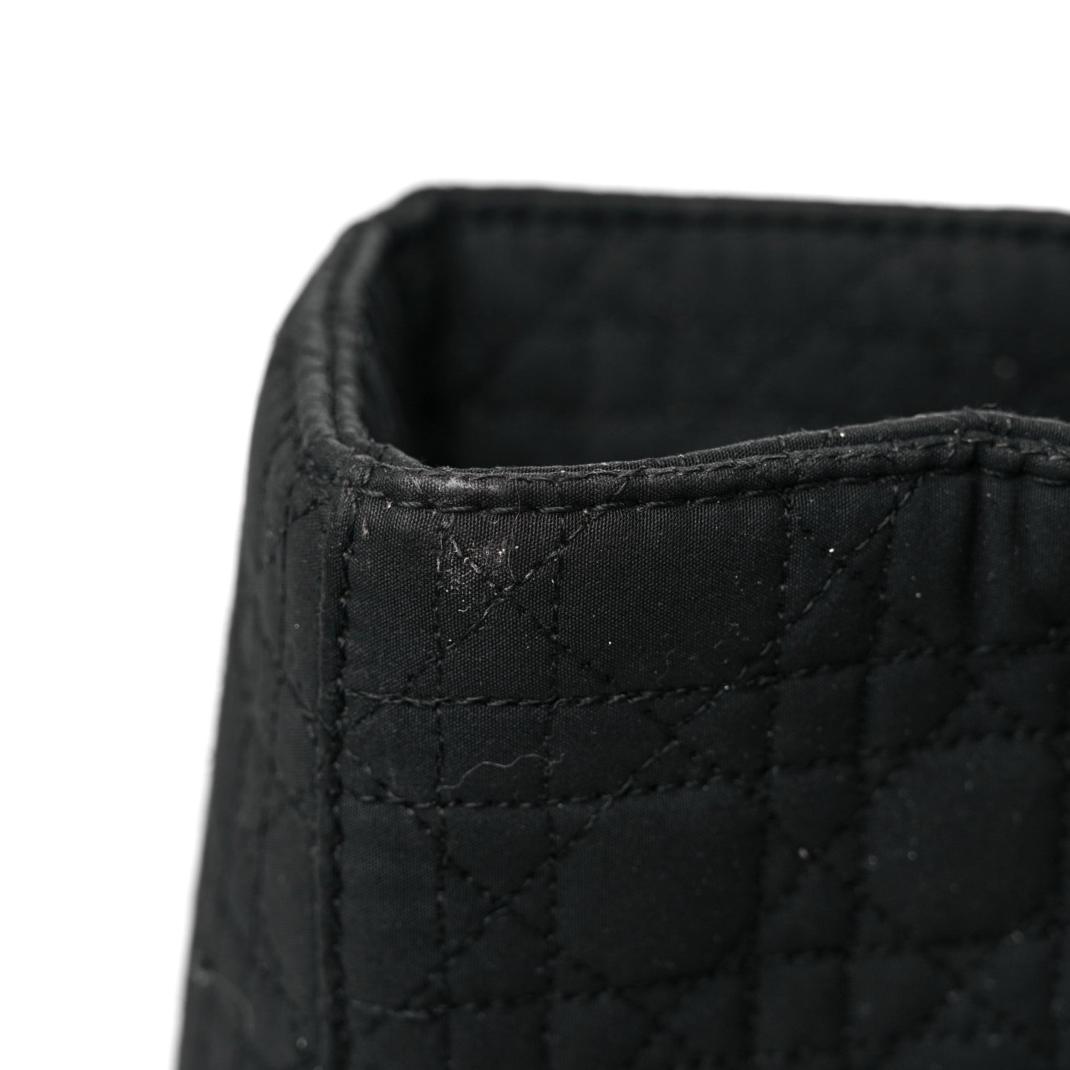 Christian Dior Nylon Cannage Large Lady Dior Black 18 of 20