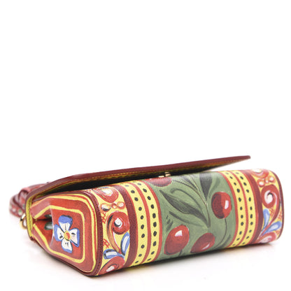 Dolce & Gabbana Dauphine Majolica Printed Mini Miss Sicily Satchel Multicolor 4 of 9