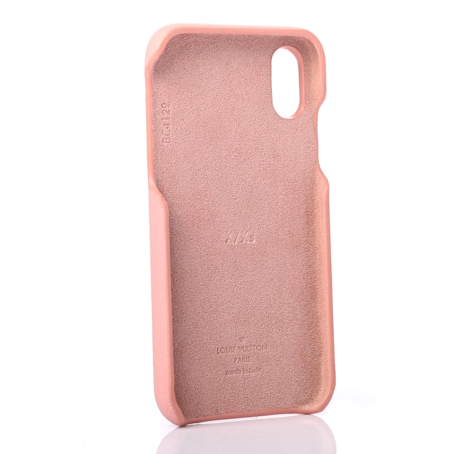 Monogram iPhone X XS Bumper Rose Poudre