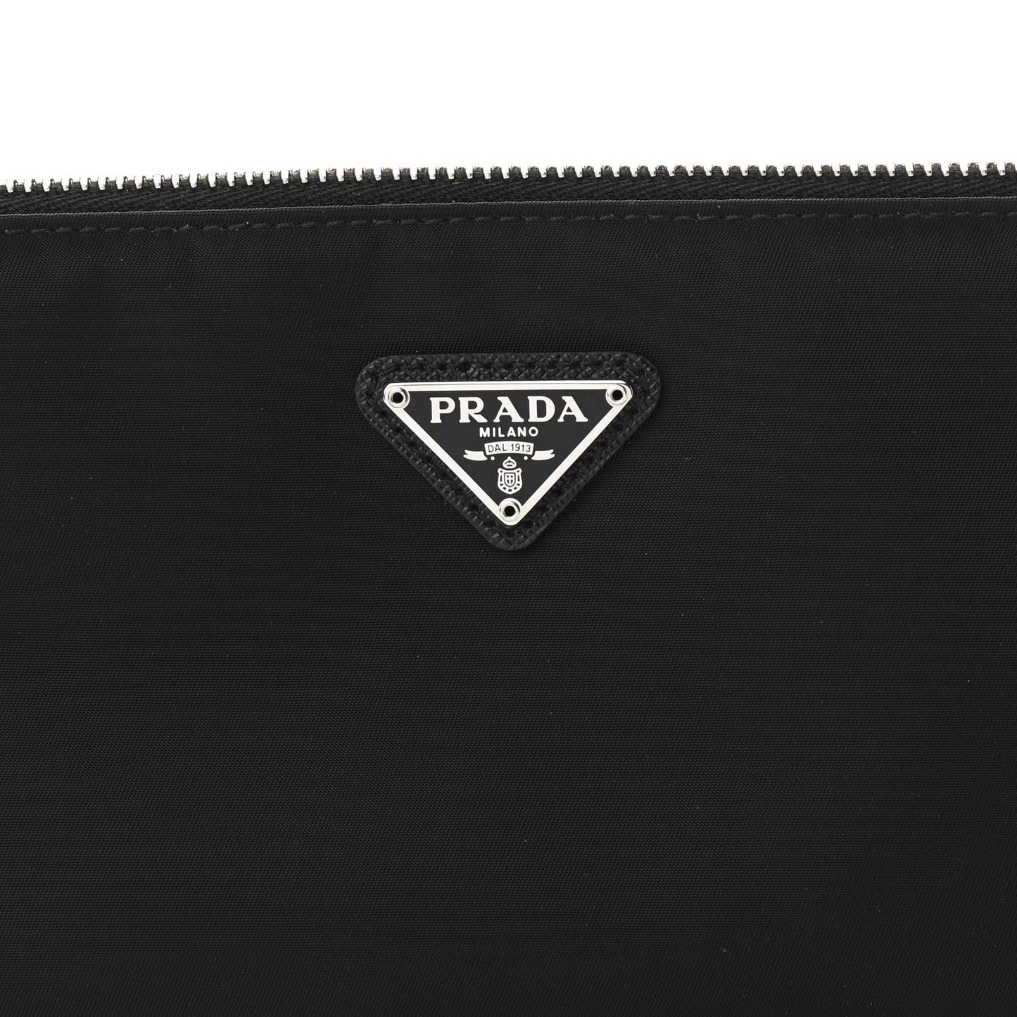Tessuto Nylon Saffiano Mini Re-Edition 2005 Bag Black