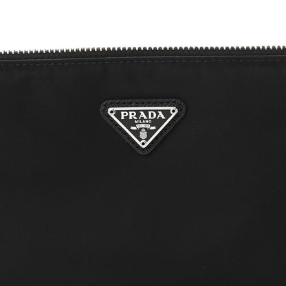 Prada Tessuto Nylon Saffiano Mini Re-Edition 2005 Bag Black 9 of 9