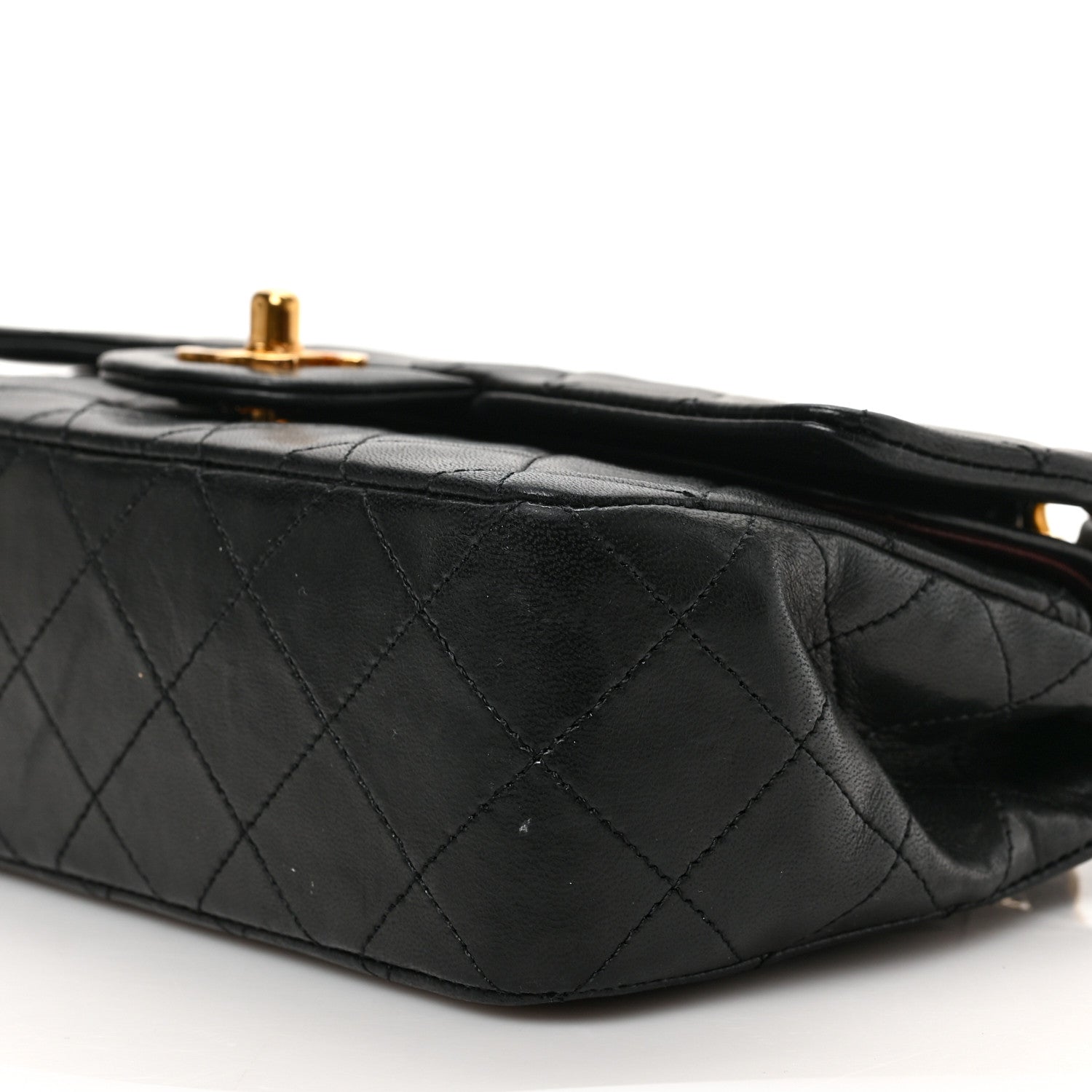 Chanel Lambskin Quilted Small Double Flap Black 10 of 10