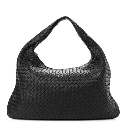 Bottega Veneta Nappa Intrecciato Large Veneta Hobo Black 1 of 12