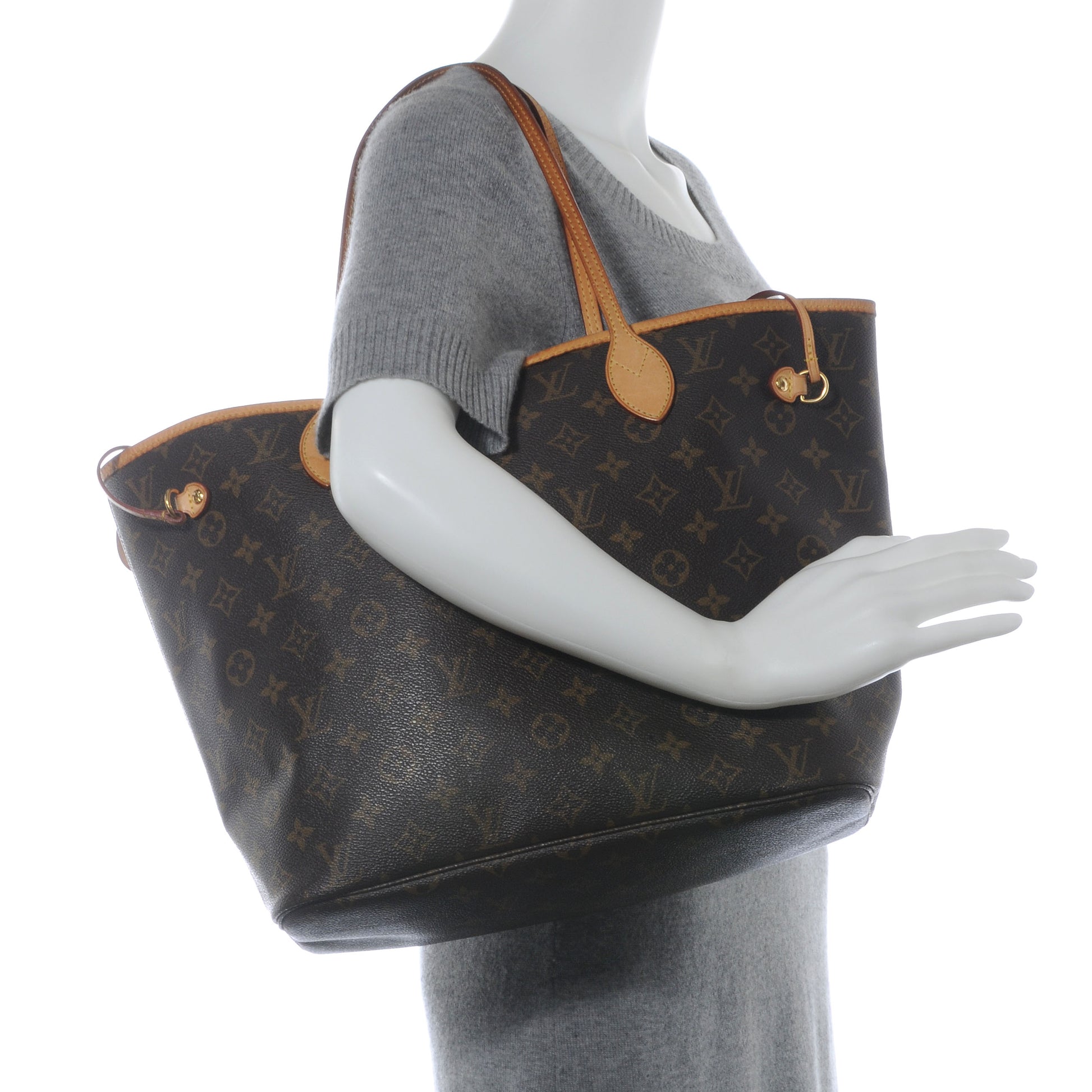 Louis Vuitton Monogram Neverfull MM 2 of 7