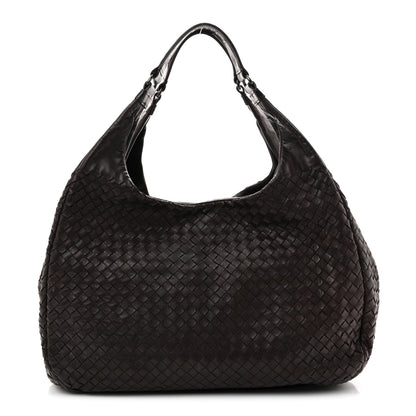 Bottega Veneta Nappa Intrecciato Large Campana Ebano 1 of 13