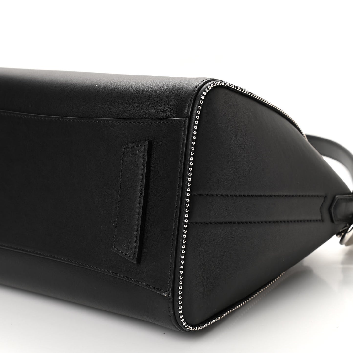 Calfskin Small Studded Antigona Black