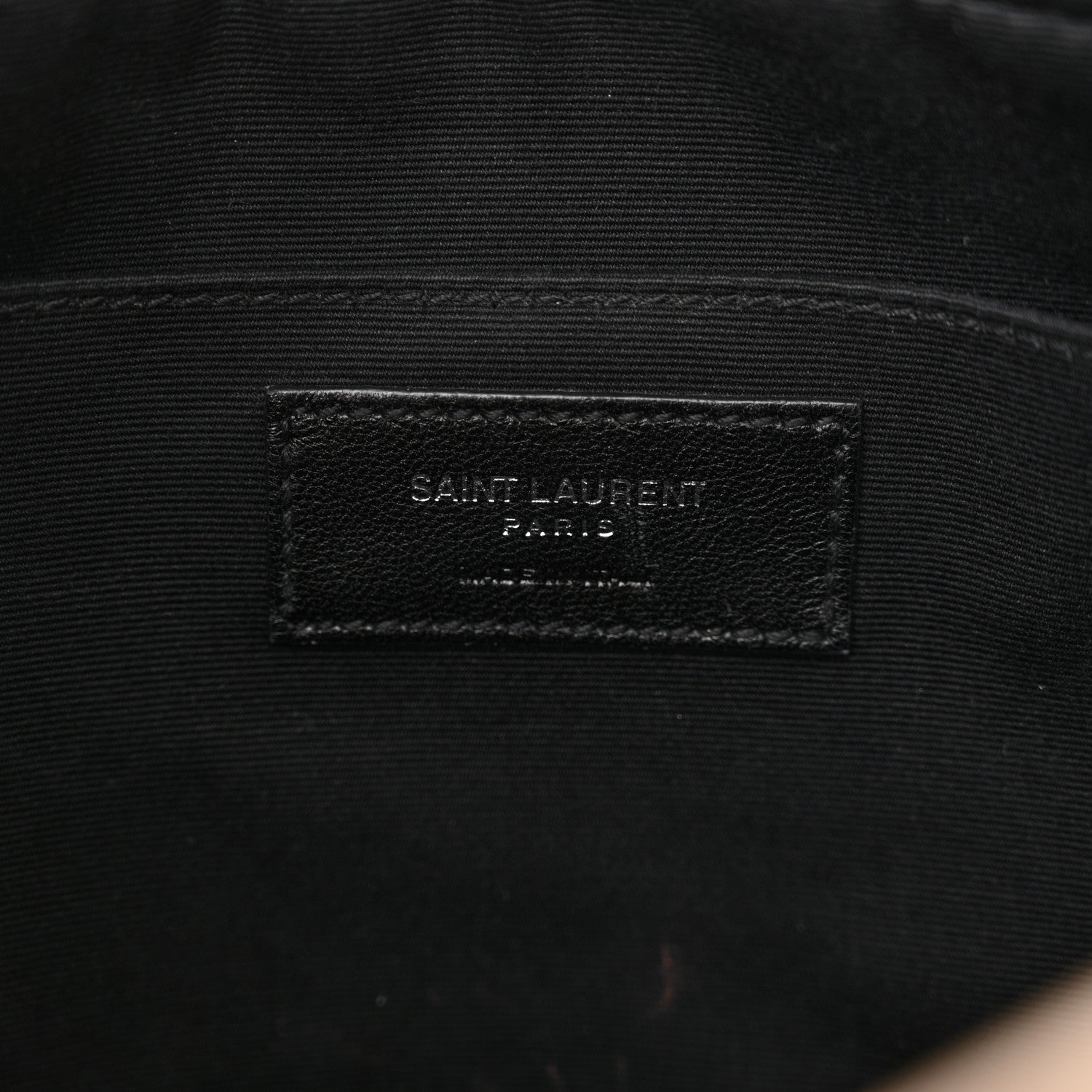 Saint Laurent Lambskin Monogram Small Lou Camera Bag Dark Beige 6 of 15
