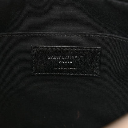Saint Laurent Lambskin Monogram Small Lou Camera Bag Dark Beige 6 of 15