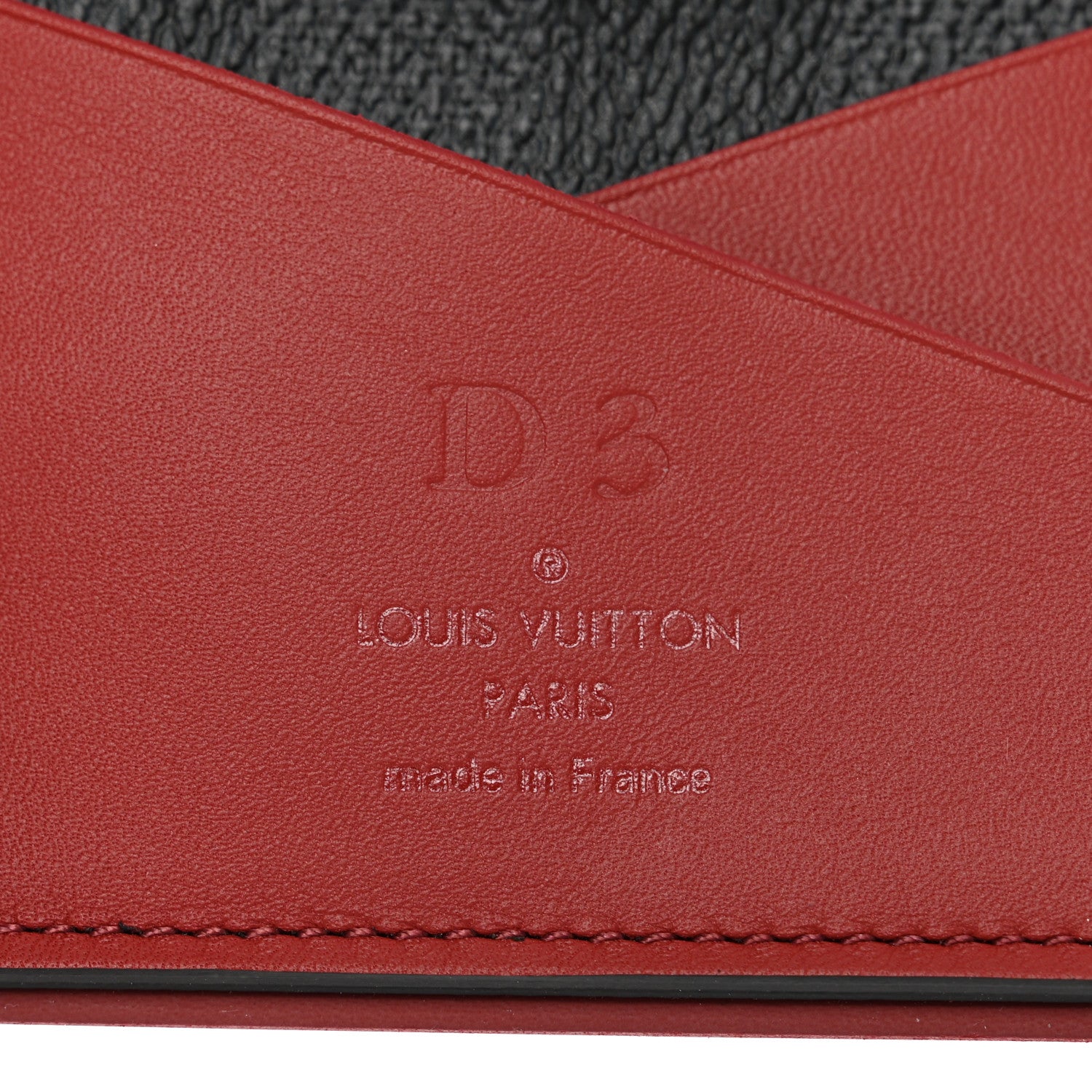 Louis Vuitton Damier Graphite Pocket Organizer Bordeaux 6 of 6