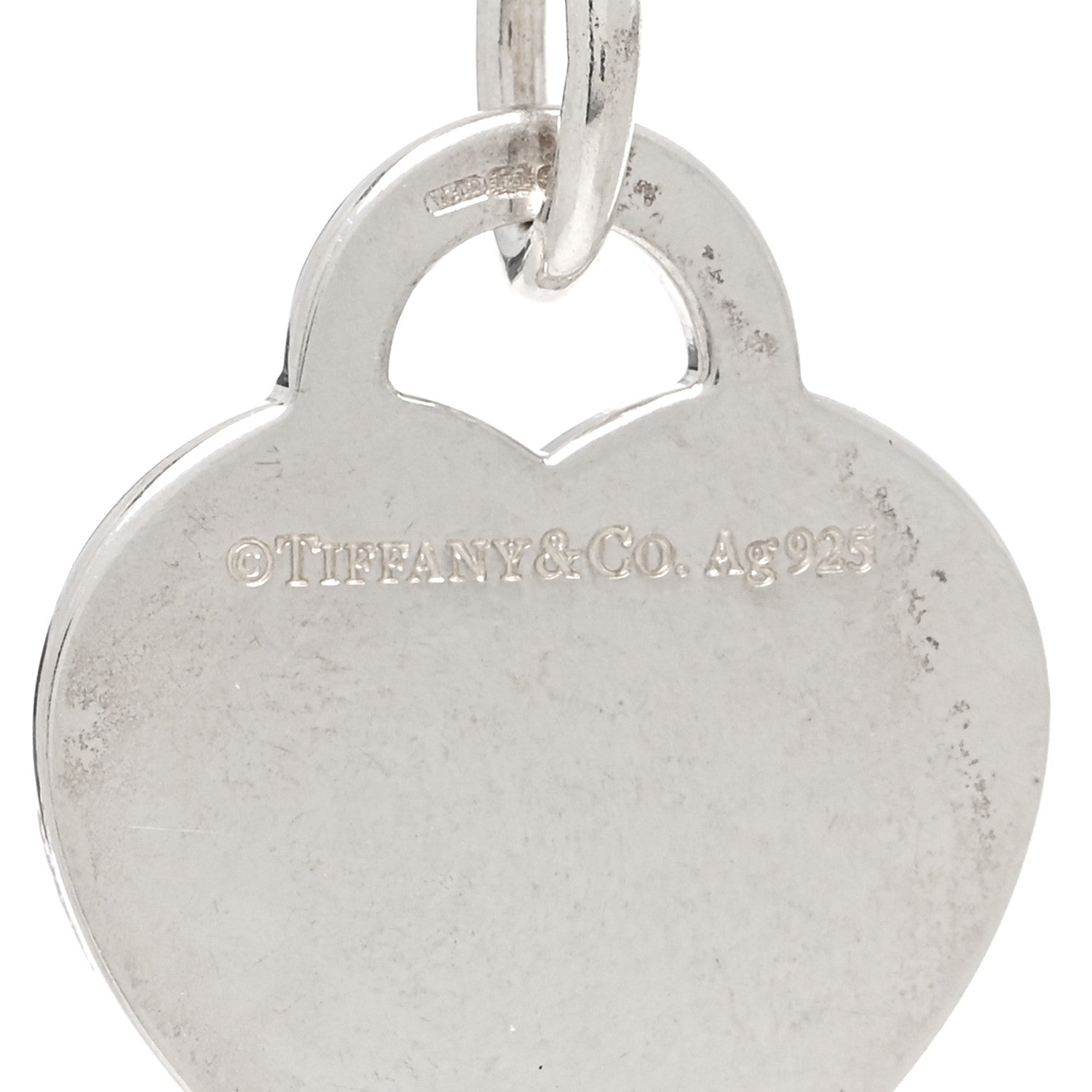 Tiffany Sterling Silver Diamond Medium Return To Tiffany Heart Tag Bracelet 3 of 3