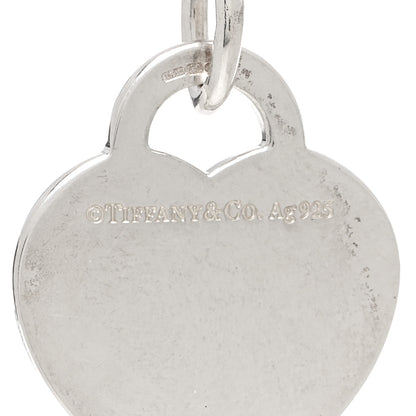Tiffany Sterling Silver Diamond Medium Return To Tiffany Heart Tag Bracelet 3 of 3