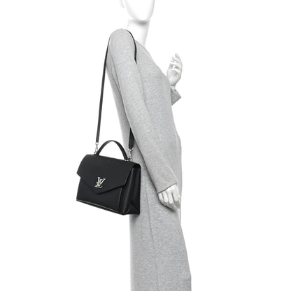 Louis Vuitton Soft Calfskin My Lockme Top Handle  Black 2 of 9