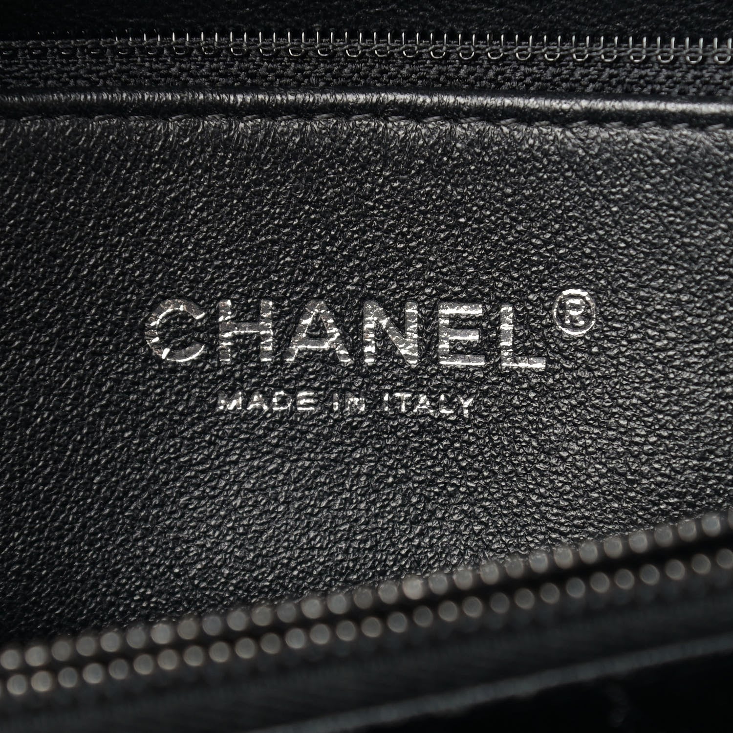 Chanel Caviar Lizard Quilted Large Coco Handle Flap Black 6 of 13