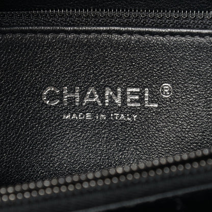 Chanel Caviar Lizard Quilted Large Coco Handle Flap Black 6 of 13