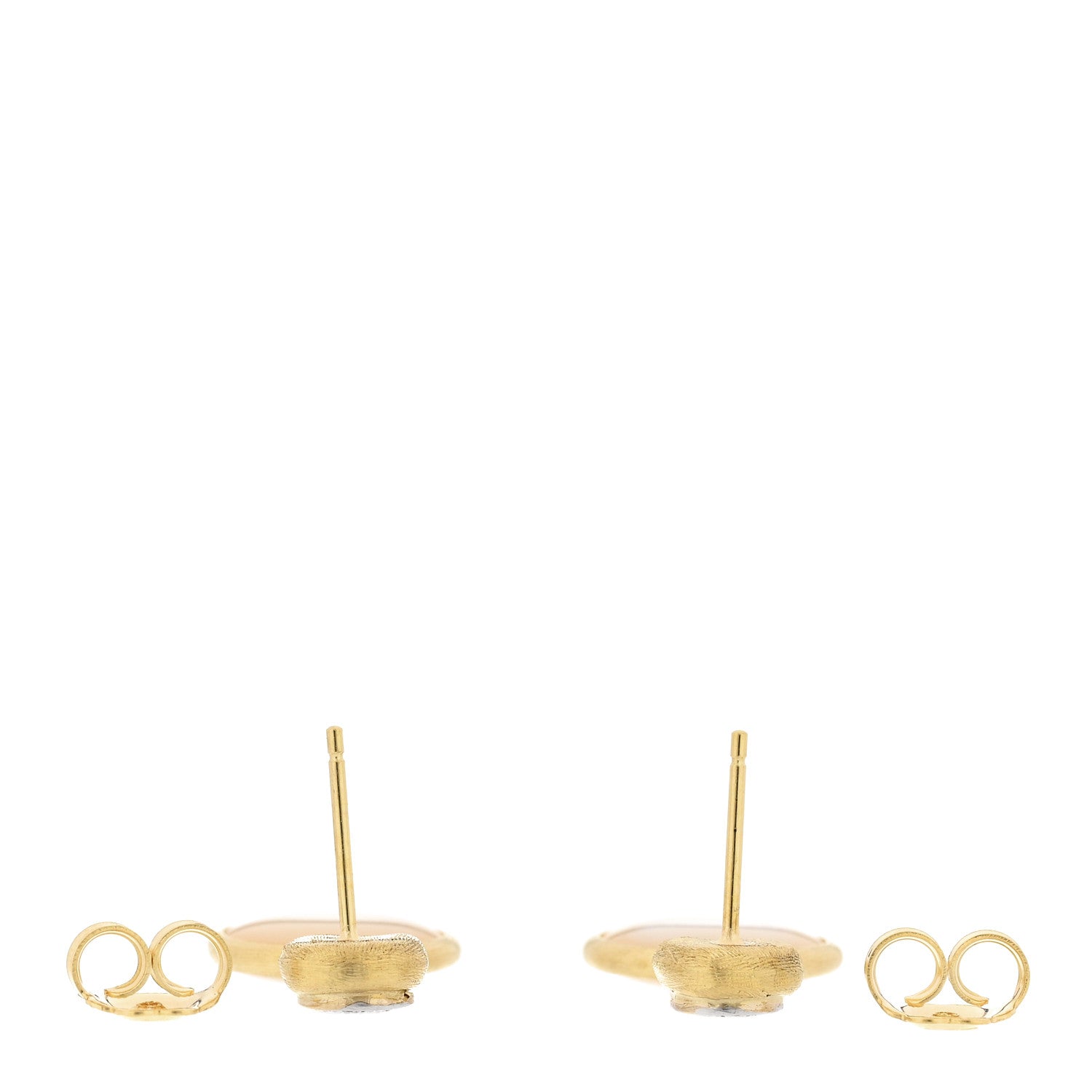 Marco Bicego 18K Yellow White Gold Diamond Mother of Pearl Jaipur Drop Earrings 3 of 6