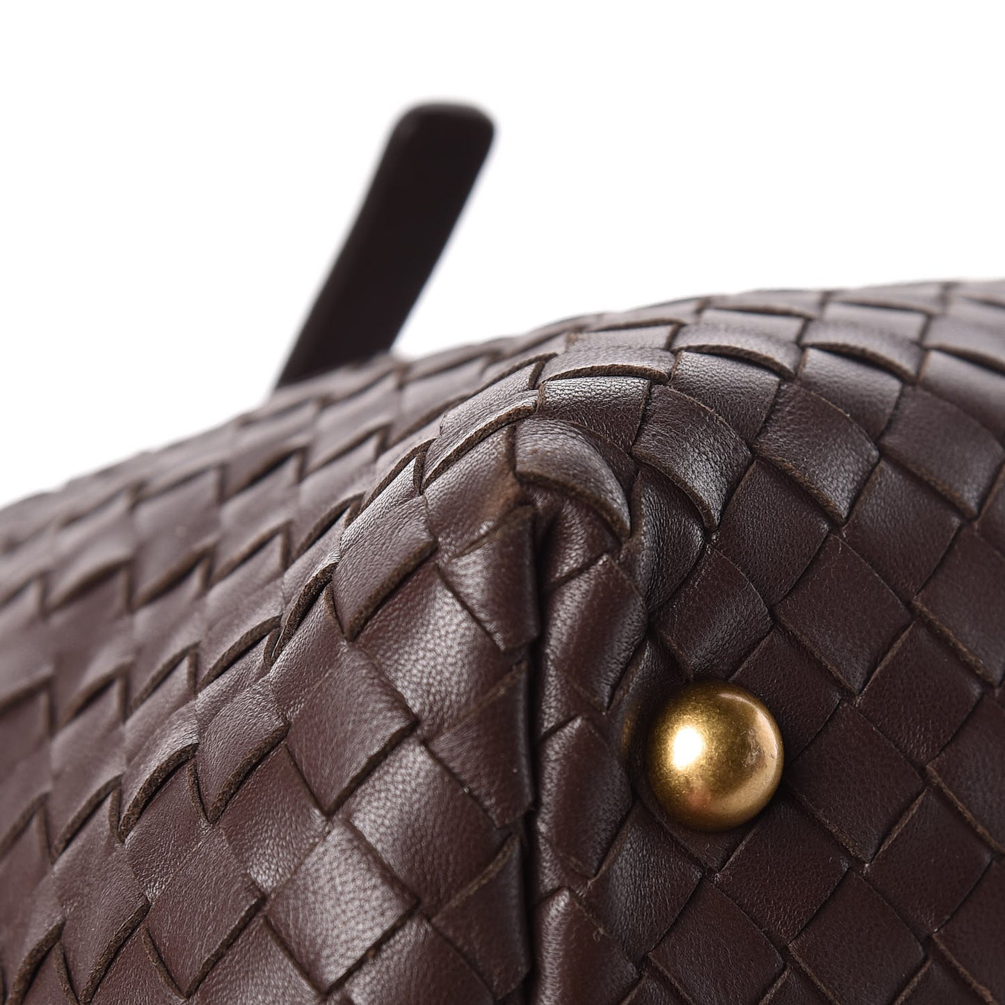 Nappa Intrecciato Montaigne Bag Ebano
