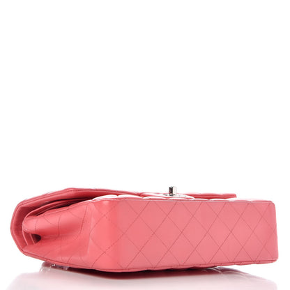 Chanel Lambskin Quilted Medium Double Flap Pink 4 of 9