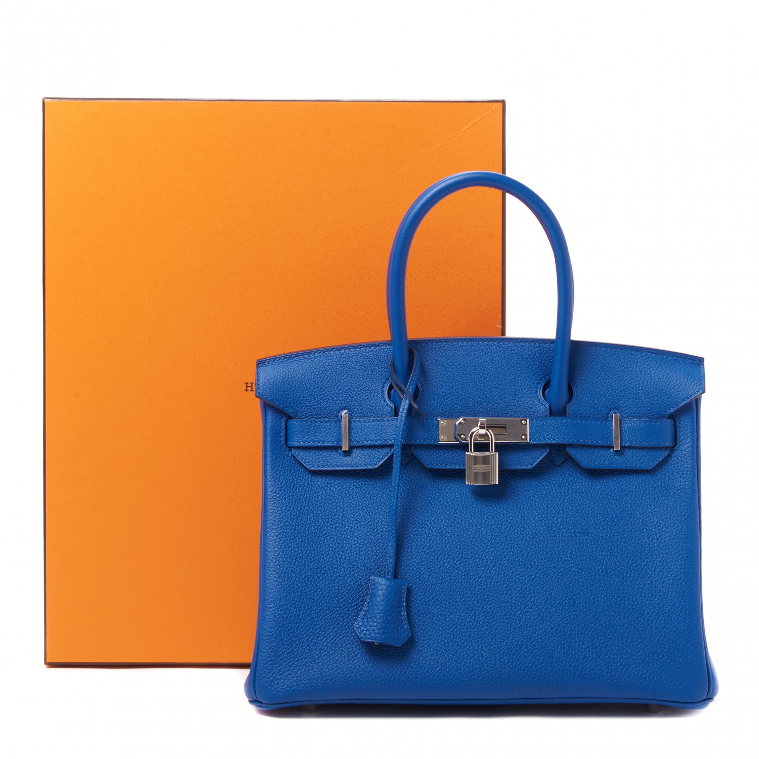 Hermes Togo Birkin 30 Bleu France 30 of 30
