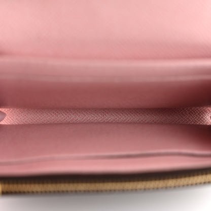 Louis Vuitton Damier Ebene Rosalie Coin Purse Rose Ballerine 5 of 10