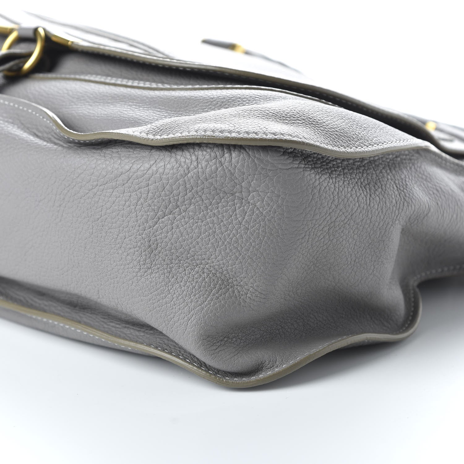 Chloe Calfskin Large Marcie Satchel Cashmere Grey 7 of 13