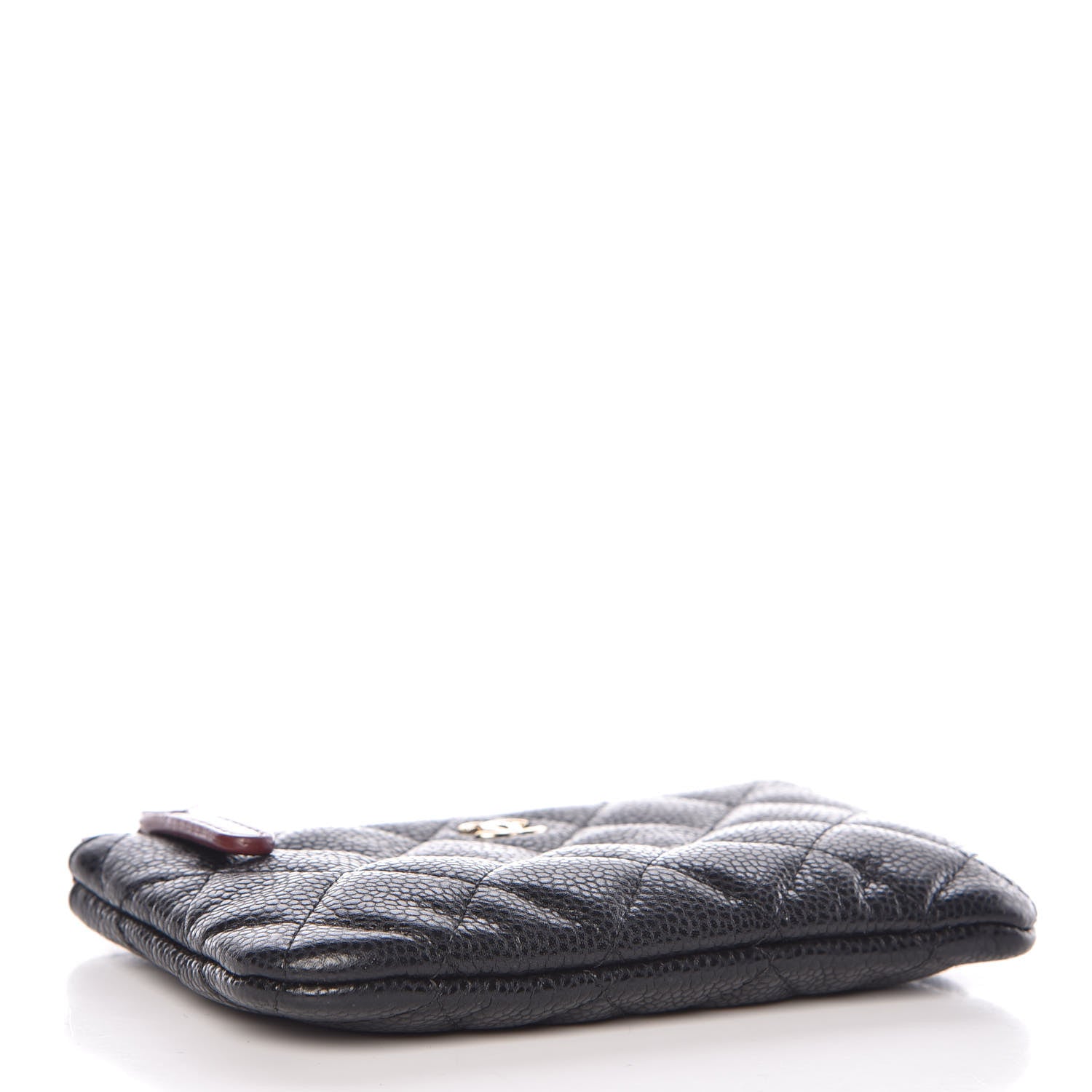 Chanel Caviar Quilted Small Cosmetic Case Black 4 of 9