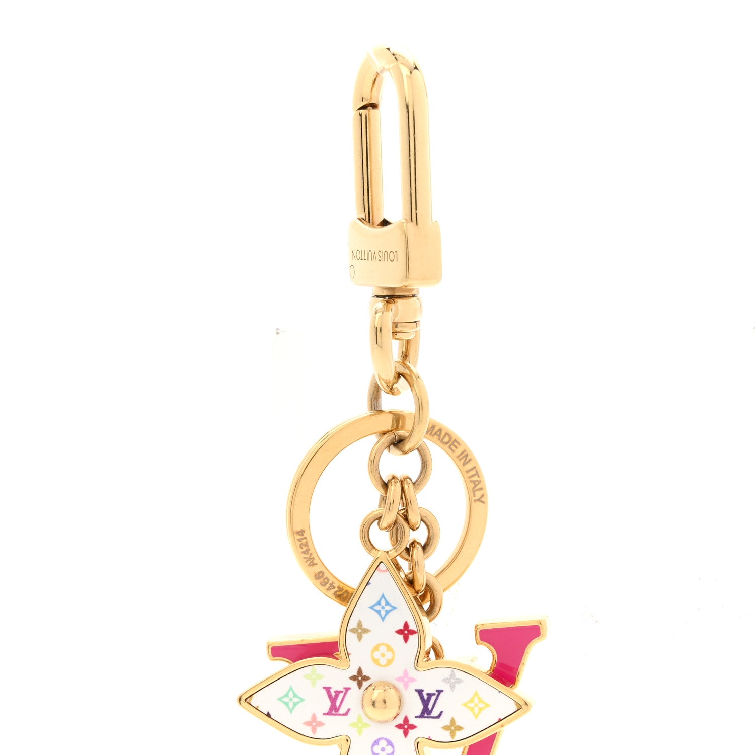 Louis Vuitton LV X TM Iconic Bag Charm Key Holder Multicolor