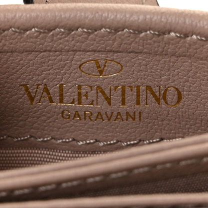 Valentino Garavani Calfskin Accordion Card Holder Rose Cannelle 6 of 8