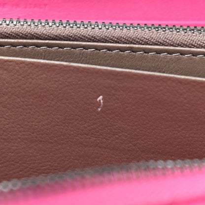 Bottega Veneta Nappa Intrecciato Zip Around Wallet Rosa Shock 7 of 10
