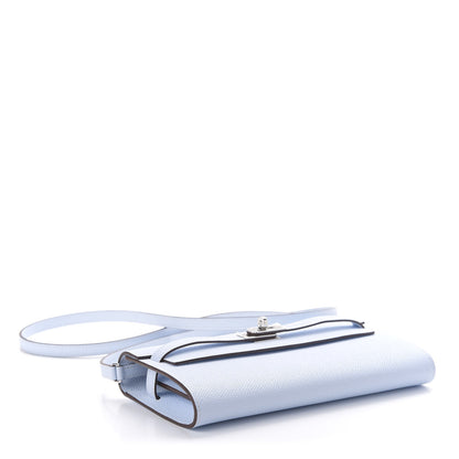Hermes Epsom Kelly Wallet To Go Bleu Brume 4 of 10