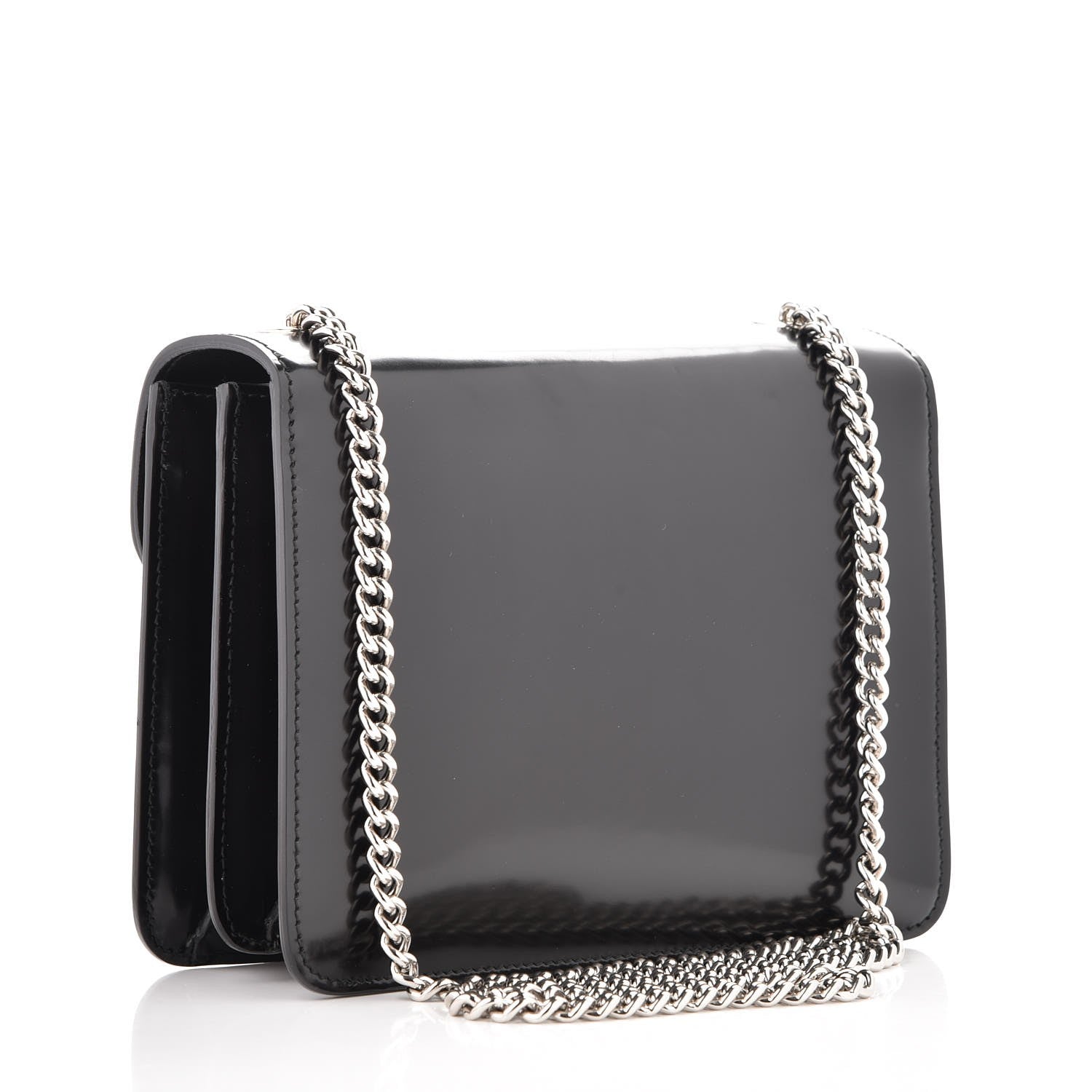 Gucci Shade Lux Calfskin Small Interlocking G Shoulder Bag Black 3 of 7